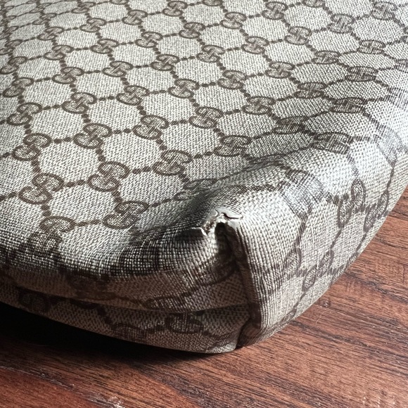 Authentic GUCCI Web Sherry Line Shoulder Tote Bag - Picture 6 of 13